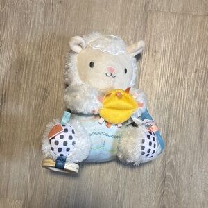 Plush Llama Toy with Sun Accent